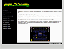 Tablet Screenshot of juegosdecomecocos.net